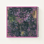 Florale Bijbelstudie Journal – Spiraal Notebook Notitieboek (Achterkant)