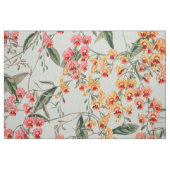 florale botanische bloei, orchidee stof (Fat Quarter)