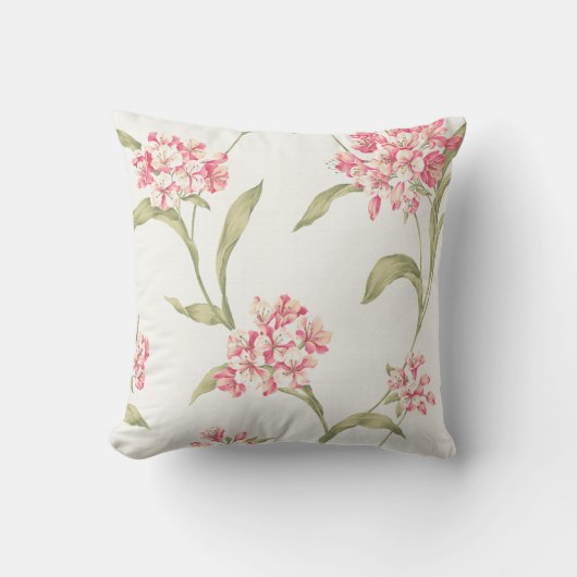 florale botanische hydrangepatroonkussen kussen