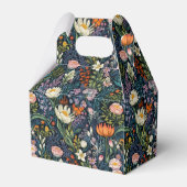 Florale botanische illustratie bedankdoosjes (Achterkant)