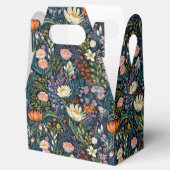 Florale botanische illustratie bedankdoosjes (Geopend)