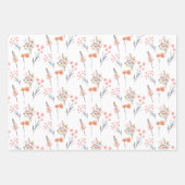 Florale botanische papierbladen voor het verpakken inpakpapier vel (Voorkant 2)