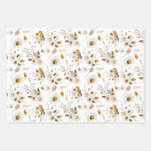 Florale botanische papierbladen voor het verpakken inpakpapier vel (Voorkant 2)