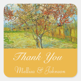  florale bruiloft gunst bedankt stickers