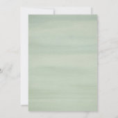 Florale bruiloft Hawaiian Luau Tropical Island Kaart (Achterkant)