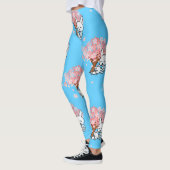 florale bunnies leggings (Links)