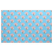 florale bunnies stof (Fat Quarter)