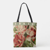 Florale Canvas tassen Grootmoeders tuin (Achterkant)