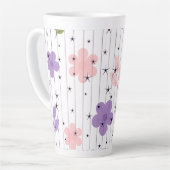 Florale Celestial Stars Latte Mok (Linkerhoek)