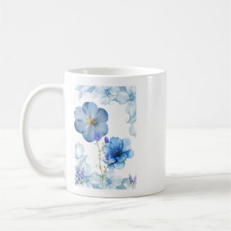 🌸 Florale Chic Mok – Elegante Bloemen & Romantisc