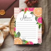 Florale citrusvruchten advies voor de ouders om te