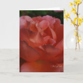 Florale Close-up Kaart (Gele Bloem)