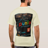 Florale Code: Het Punlo Esthetische T-shirts ontwe (Achterkant)