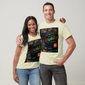 Florale Code: Het Punlo Esthetische T-shirts ontwe (Unisex)