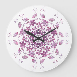 florale  component grote klok