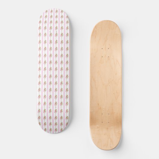 Florale Coquette Skateboard Deck (Voorkant)
