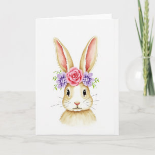 Florale Dieren Watercolor Kunstkaart Kaart