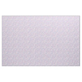 Florale doodles roze en violet stof (Yard (91,4 cm))