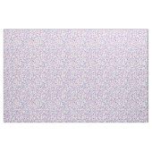 Florale doodles roze en violet stof (Fat Quarter)