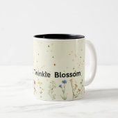 Florale Dromen & Schitterende Sterren Mok (Voorkant rechts)