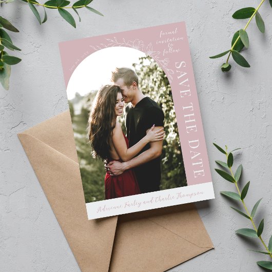 Florale Eenvoud 1 Moonlight Mauve Save The Date