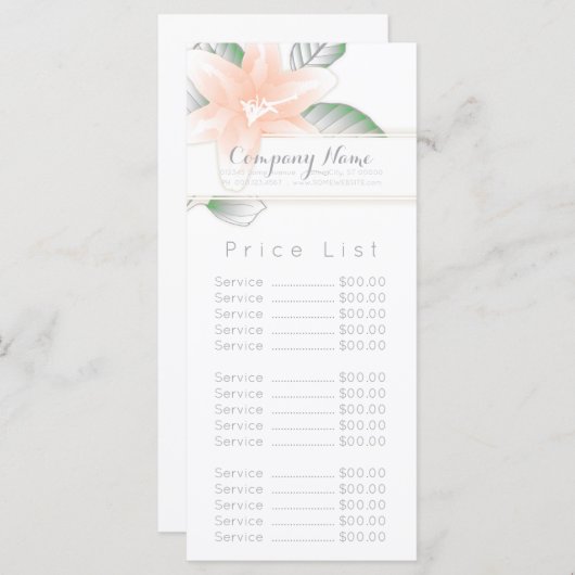  florale elegantie (Voorkant / Achterkant)