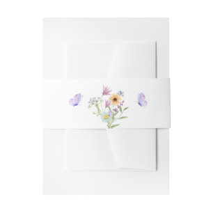Florale Elegantie T-shirt – Zachte Pastelbloemen Uitnodigingen Wikkel