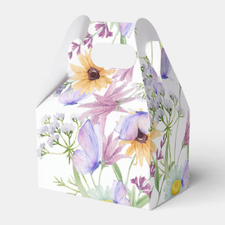 Florale Elegantie T-shirt – Zachte Pastelkleuren B Bedankdoosjes