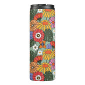 florale elegantie thermosbeker (Achterkant)