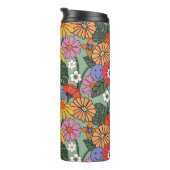 florale elegantie thermosbeker (Geroteerd rechts)