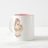 Florale Elegantie Vrouwen Mok (Voorkant links)