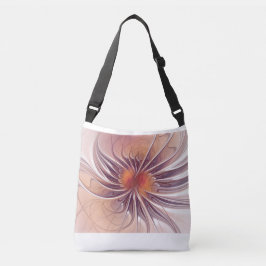 Florale Fantasy, kleurrijke Abstracte fractale ven Crossbody Tas