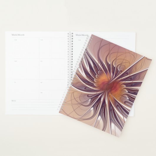 Florale Fantasy, kleurrijke Abstracte fractale ven Planner (Display)