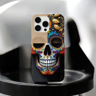 Florale Fiesta - Suiker Schedel iPhone 16 Pro Max Hoesje