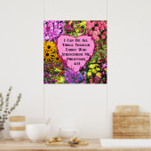 FLORALE FILIPIJNEN 4:13 FOTOONTWERP POSTER (Keuken)