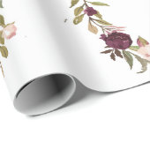 florale flora met cadeaubon cadeaupapier (Rol Hoek)