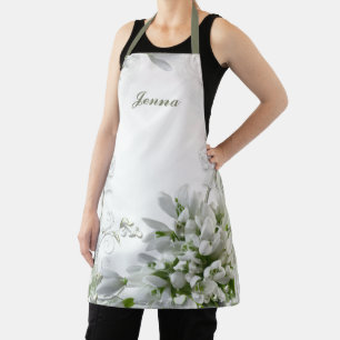 Florale Gepersonaliseerd Schort