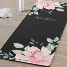 Florale gepersonaliseerde naam
