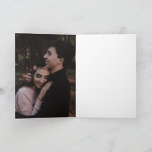 florale goudletters uit de bergen, dank je dat je  kaart (Binnen)