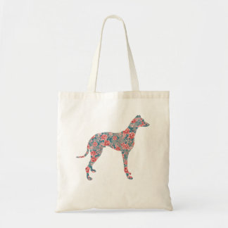 florale greyhound tote bag