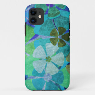  florale grunge Case-Mate iPhone case