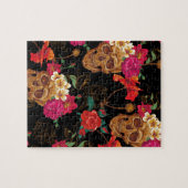 florale huid legpuzzel (Horizontaal)