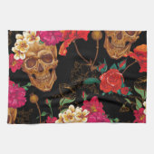 florale huid theedoek (Horizontaal)