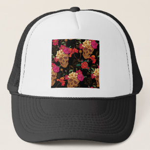 florale huid trucker pet