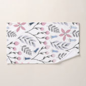  florale illustratie die botanisch valt bad handdoek (Handdoek)