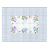  florale, ingecheckte &stippen tablecloth 52"x70" tafelkleed (Voorkant (Horizontaal))