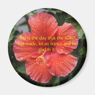 florale inspirerend magneet