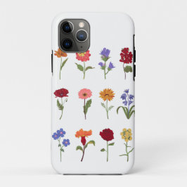 Florale iPhone 11 Pro Hoes| Gepersonaliseerde tele Case-Mate iPhone Case