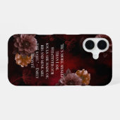Florale iPhone-hoes iPhone 16 Hoesje (Achterkant horizontaal)