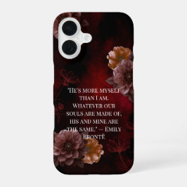 Florale iPhone-hoes iPhone 16 Hoesje